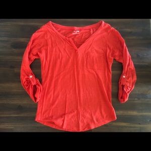 Express Mid-sleeve Casual Top